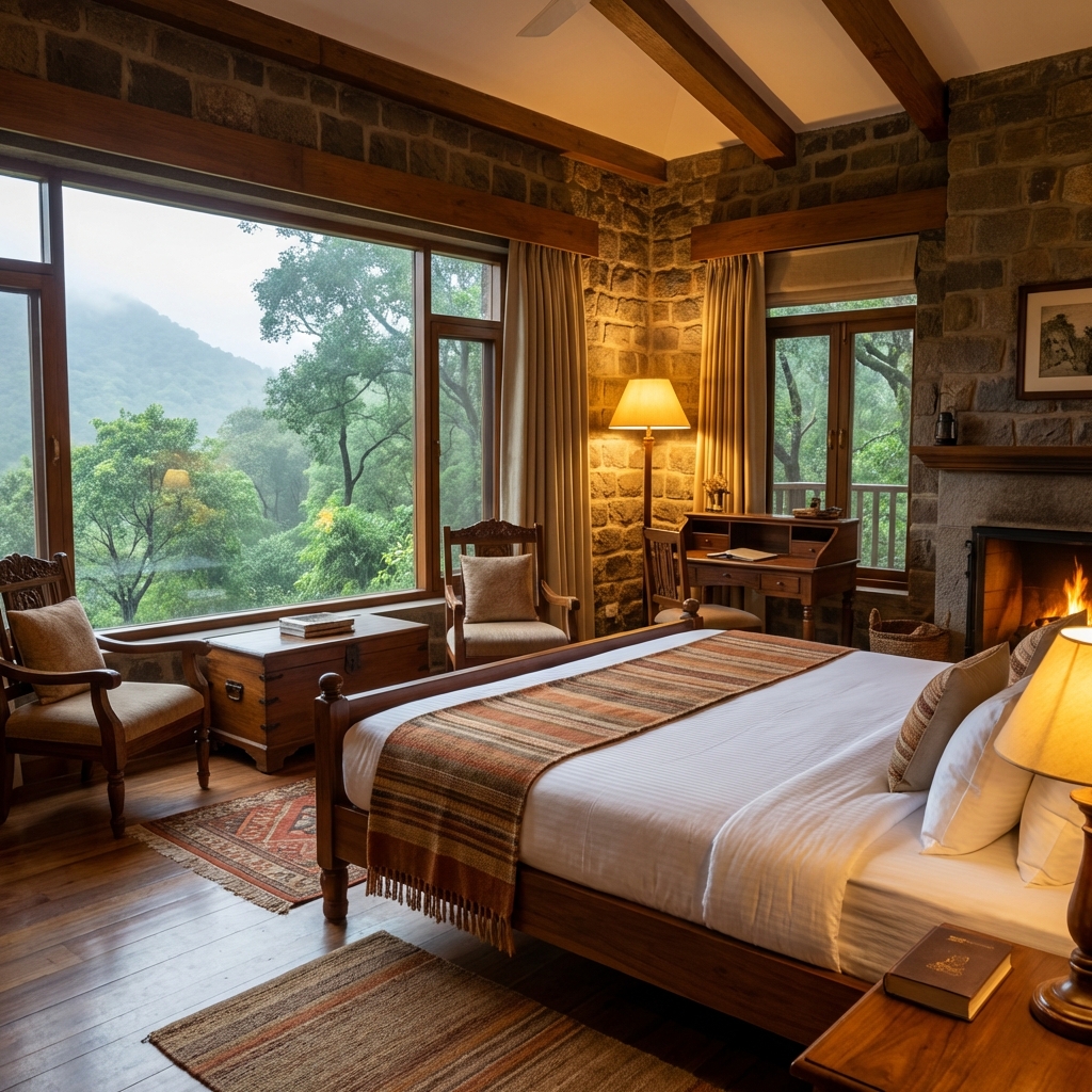 MTDC Matheran Premium Bedroom - Luxury Accommodation